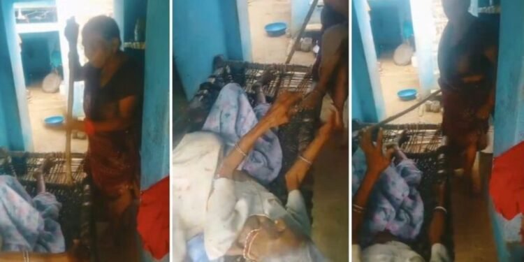 घोर कलयुगः बहू ने सास की डंडों से की पिटाई, अस्पताल में तोड़ा दम, वीडियो वायरल
