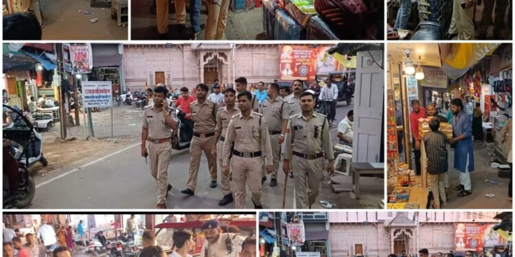 अतिक्रमण के आतंक पर टीआई अरविन्द्र कुजूर कार्यवाही