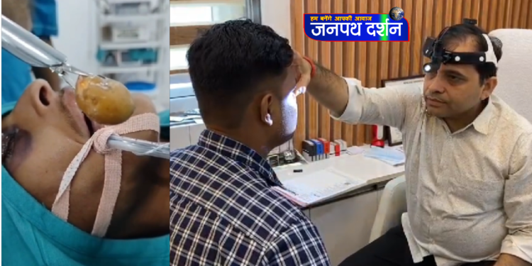 युवक की खाने की नली में तीन दिन से खड़ा आलू फंसा