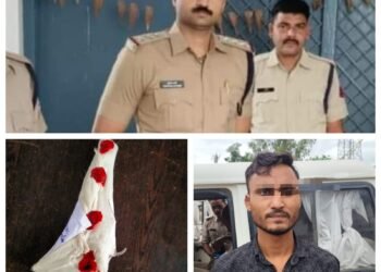 अवैध हथियार लिए घूम रहा जिला बांदा का आरोपी देसी कट्टा सहित गिरफ्तार