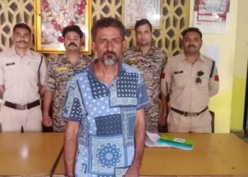 ज्वैलरी की दुकान में चोरी करने वाला मस्तान अली गिरफ्तार