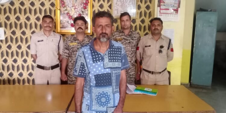 ज्वैलरी की दुकान में चोरी करने वाला मस्तान अली गिरफ्तार