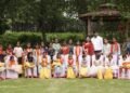 कलेक्टर ने छात्रावास की बच्चियों को कराया कन्या भोज
