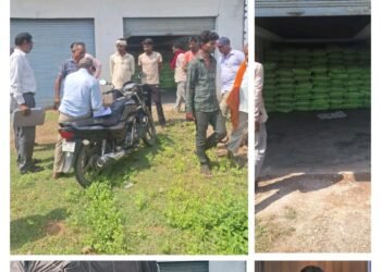 अवैध खाद भण्डार और अनियमितताएं मिलने पर राजनगर थाना में एफआईआर दर्ज